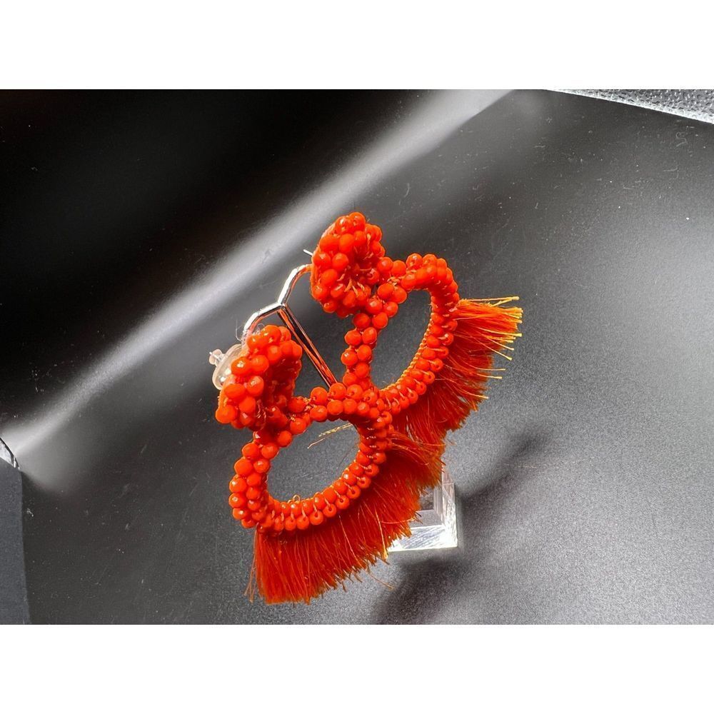 Beaded Statement Earrings - image 4